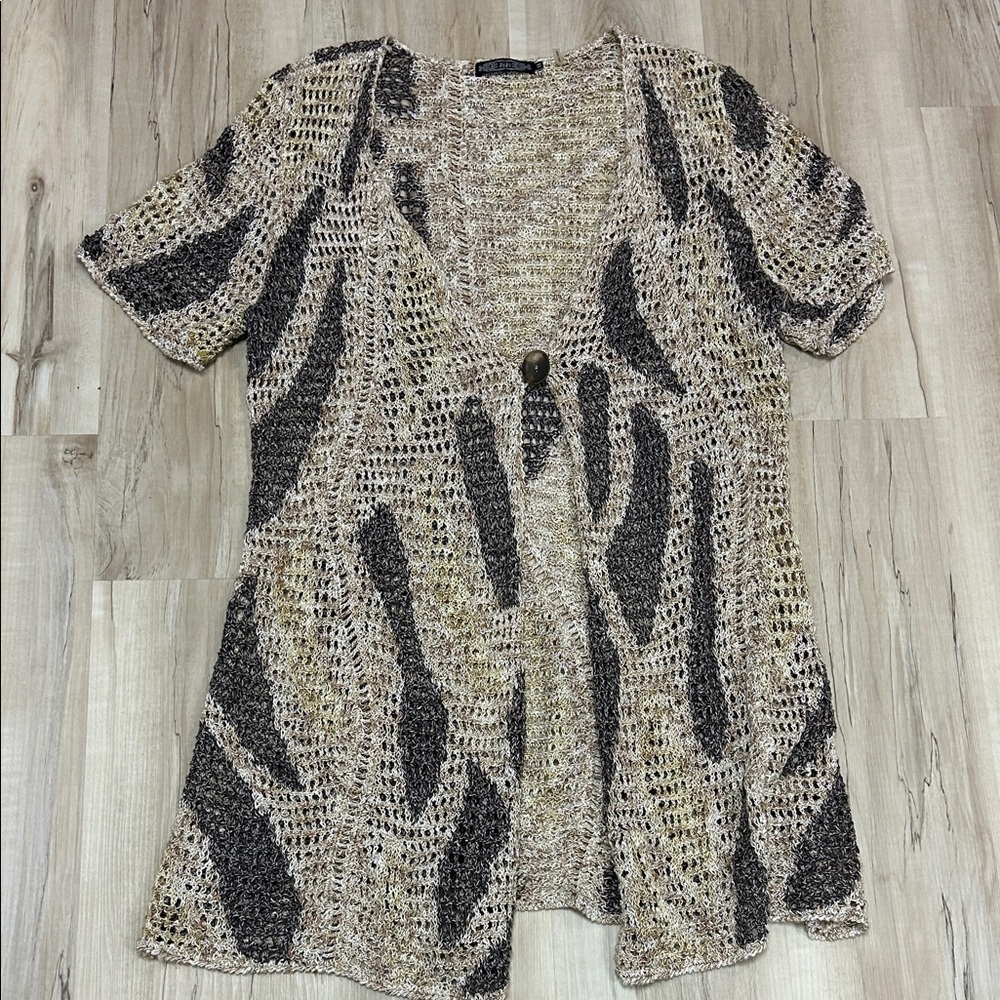 Zozo‎ Knit Cardigan with Button Closure